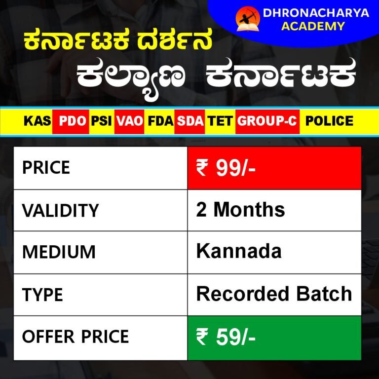 Karnataka Dharshana by Hussainappa Nayaka sir