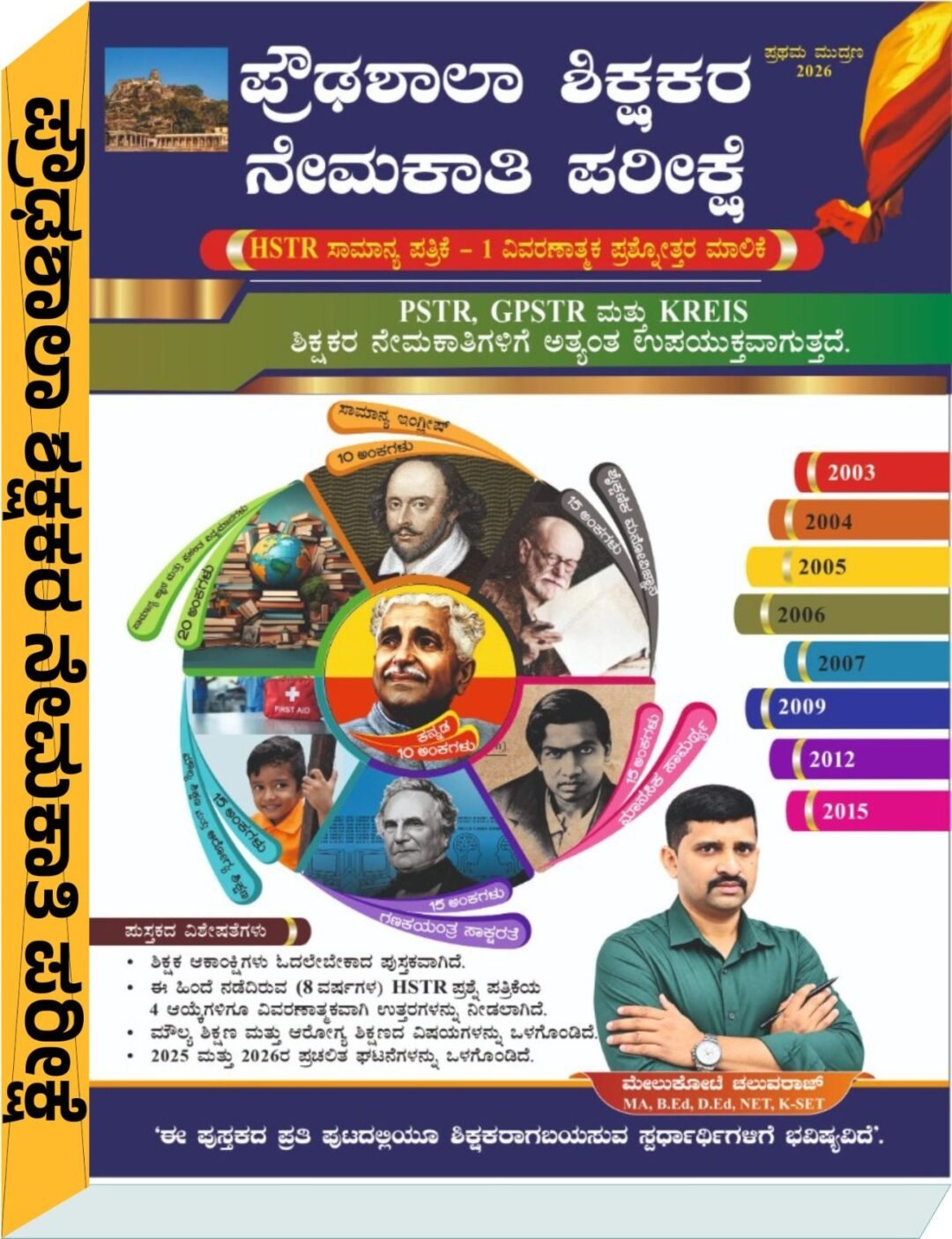 ಪ್ರೌಢಶಾಲಾ ಶಿಕ್ಷಕರ ನೇಮಕಾತಿಯ ಸಾಮಾನ್ಯ ಪತ್ರಿಕೆ-1- ಮೇಲುಕೋಟೆ ಚಲುವರಾಜ್‌ melukote chaluvaraj