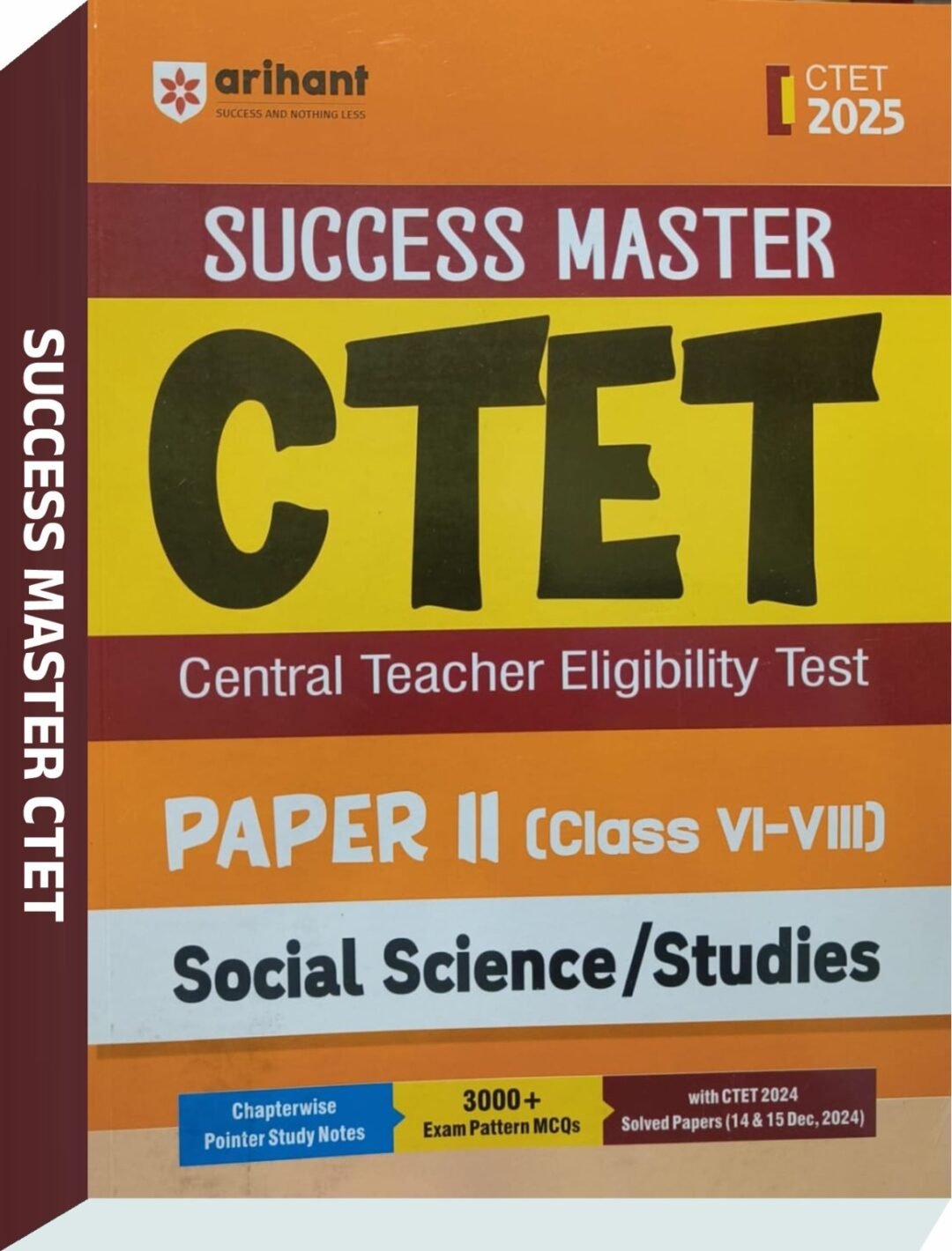 Arihant Success Master CTET Paper II Class 6-8) social Science/studies - Prateek Beniwal