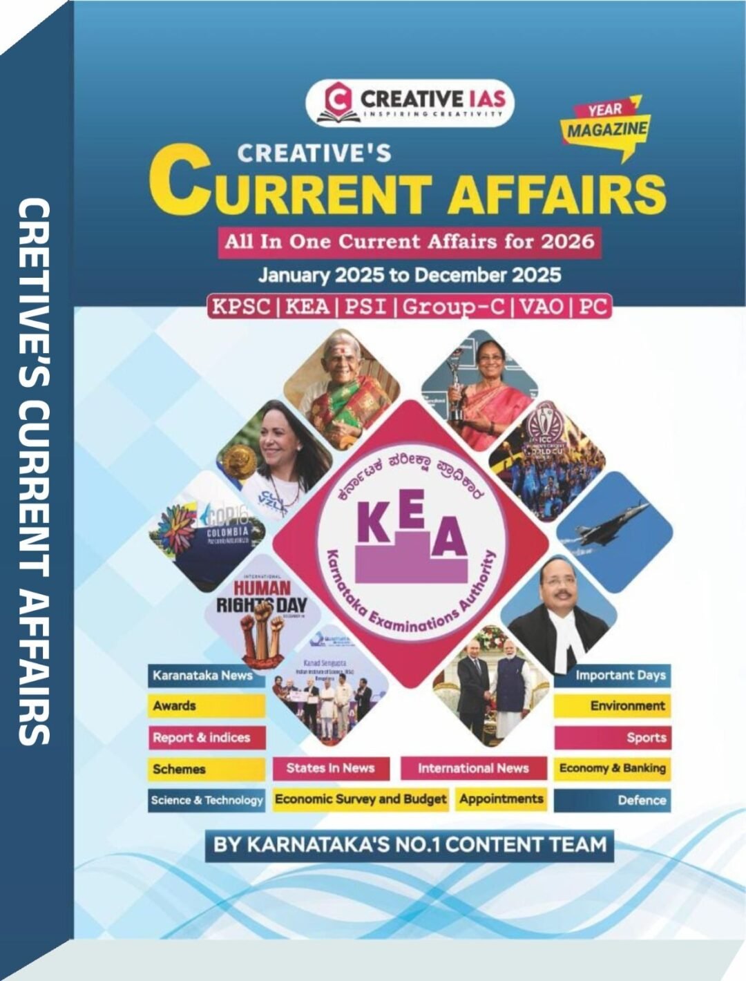 Creative's - Current Affairs  All In One Current Affairs - Creative IAS Content Team