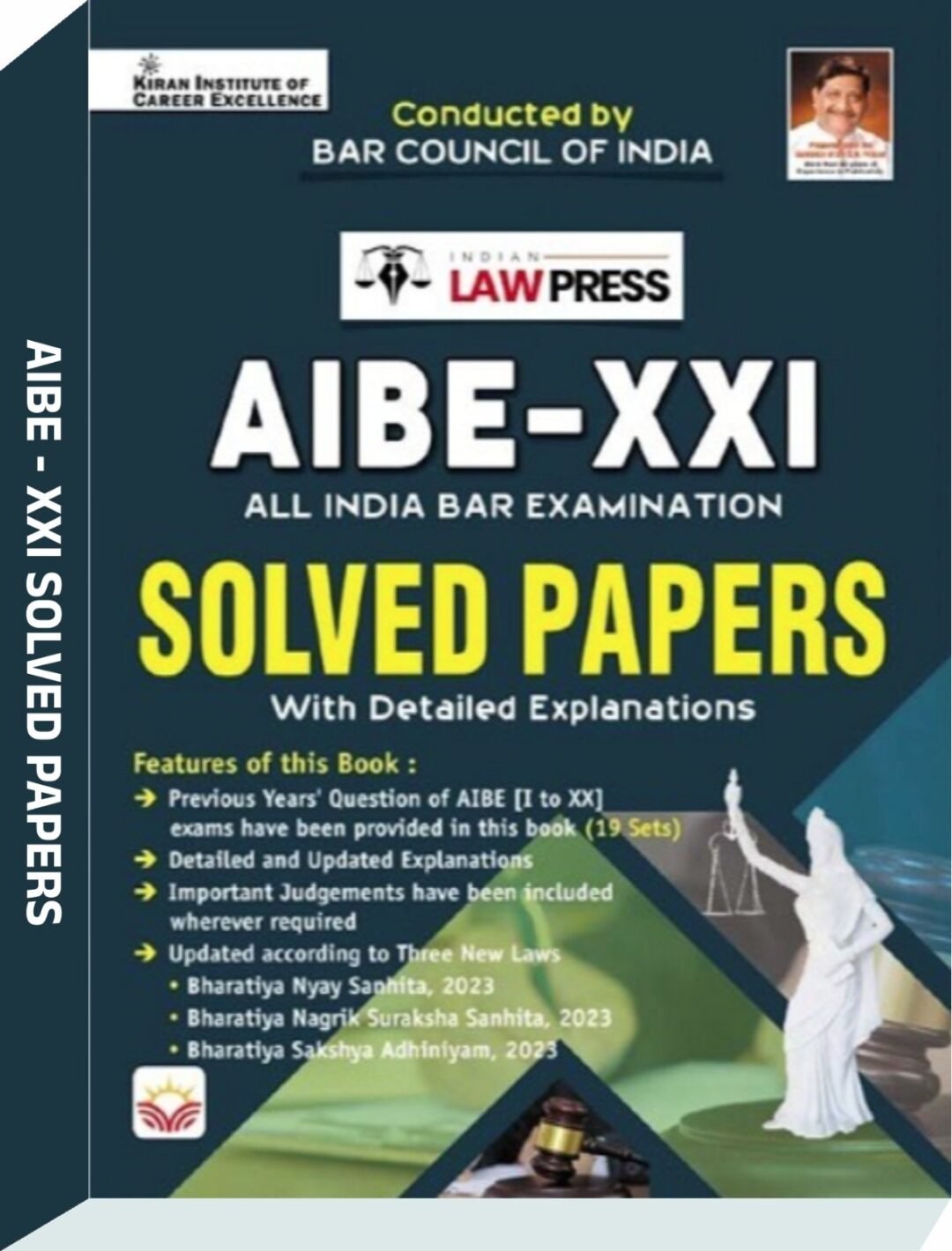 AIBE XXI All India Bar Examination Solved Papers - Indian Law Press (English Medium)