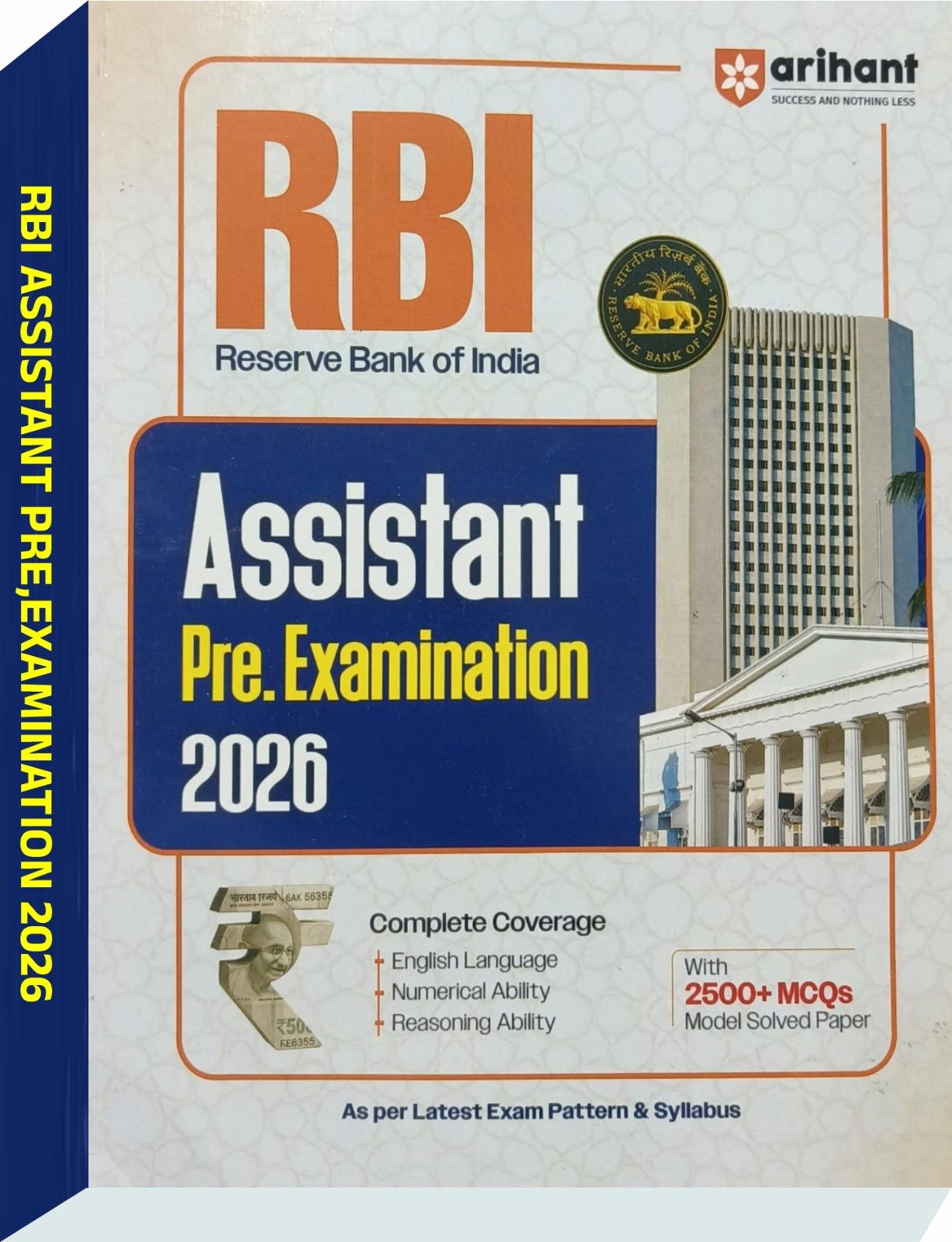 Arihant RBI Assistant Prelims 2026 - Sanjeev Dixit, Sushil Singh